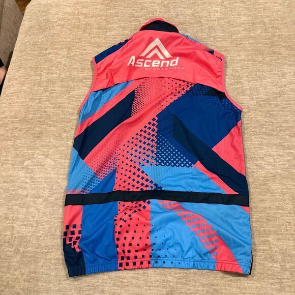 Ascend Women's Cycling Vest Wind Tex Italian Fabric Athletic Sports Gear 4XL‎ - Picture 1 of 5